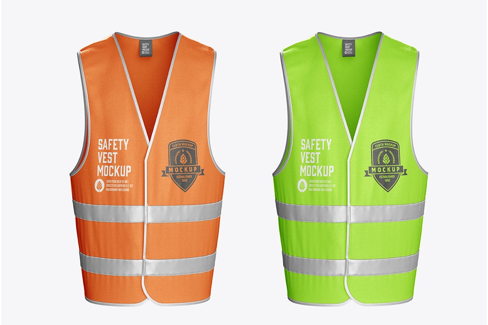 Safety Jackets with Logo Printing | High-Visibility Reflective Vests