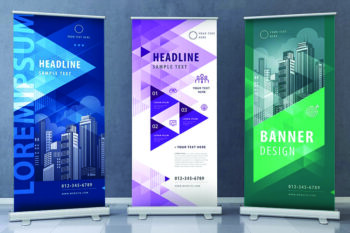 Roll-Up Banner Printing | Portable Promotional Display