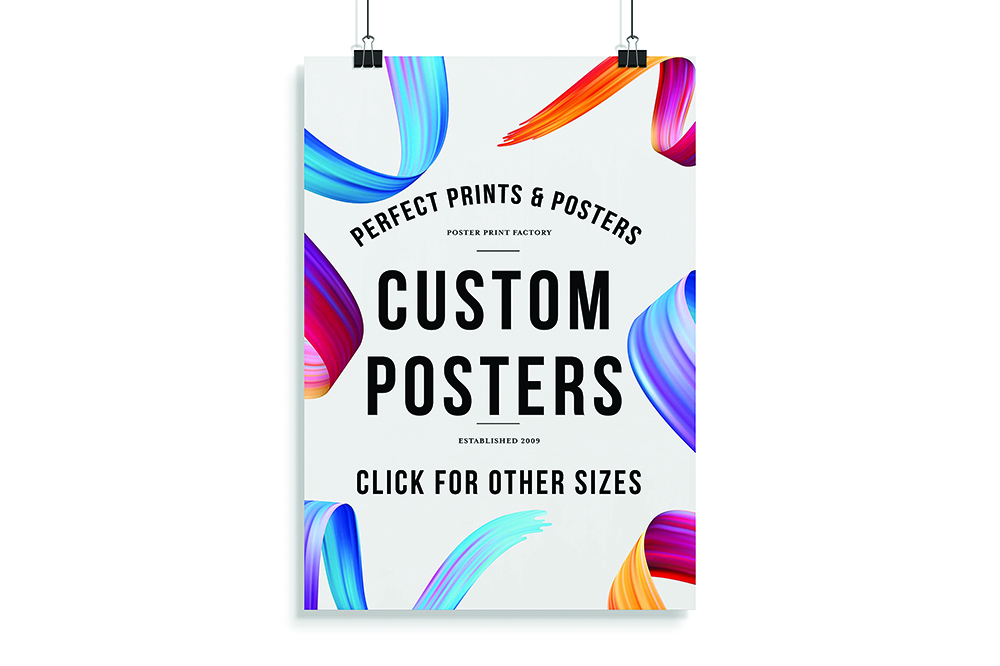 Poster Printing | High-Quality Custom Posters  Print Riyadh